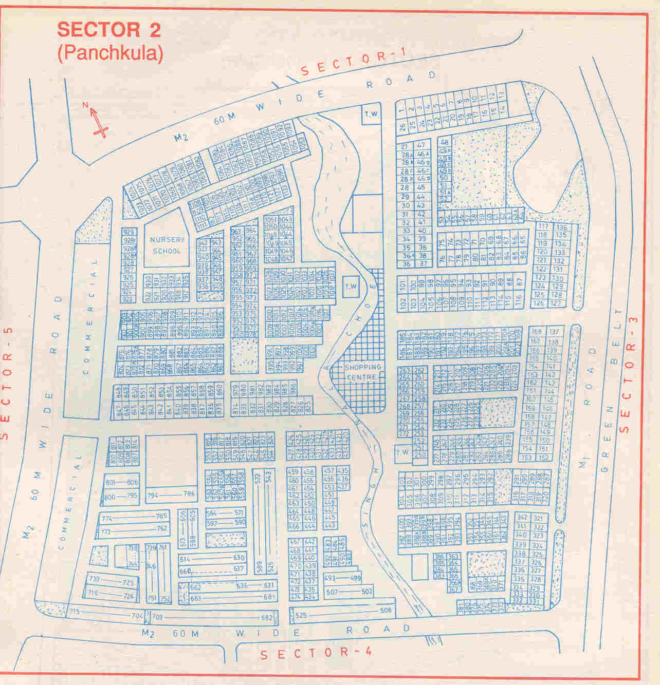 panchkula-map